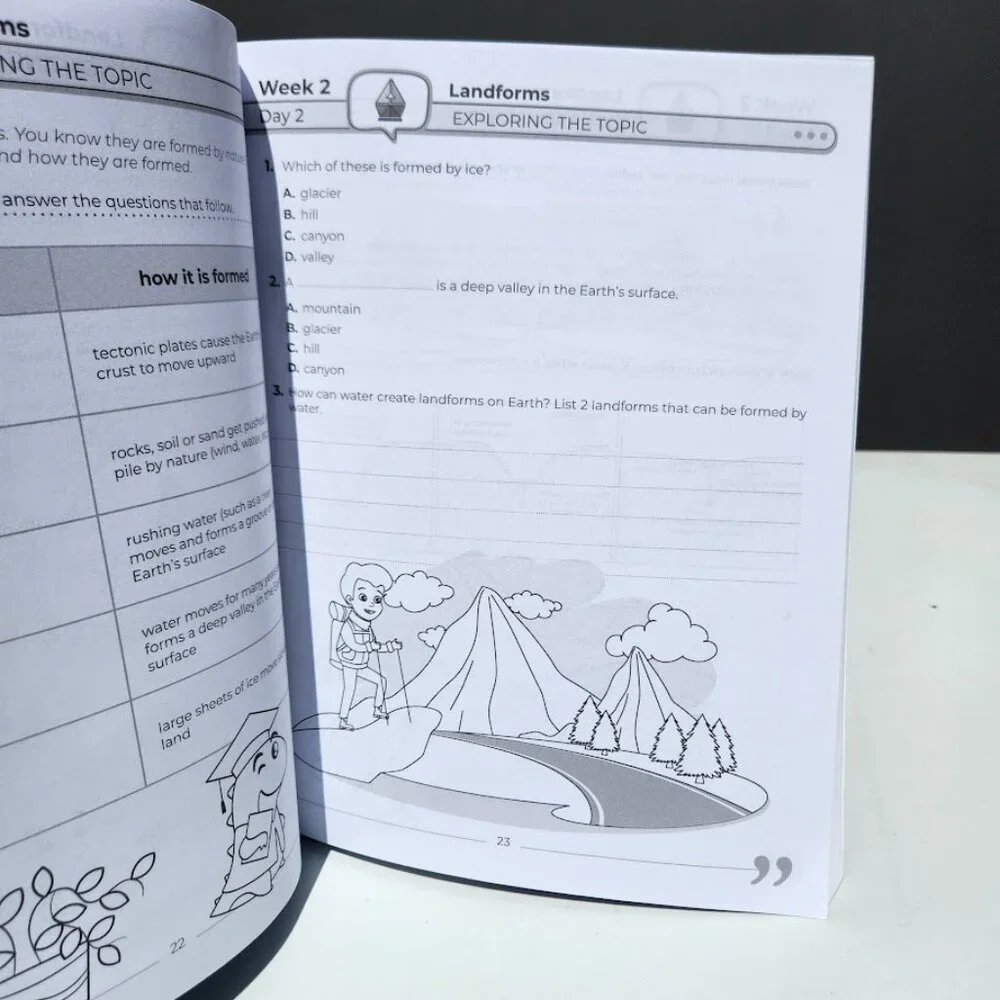 NEW 3rd Grade Social Studies: Daily Practice Workbook 20 Weeks of Fun Activities